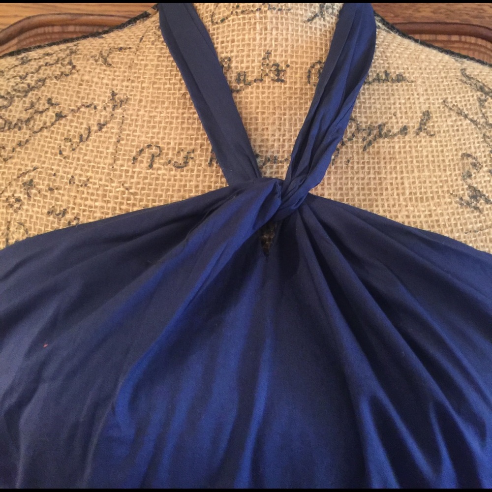 Ann Taylor Loft Keyhole Halter Dress - Picture 6 of 7